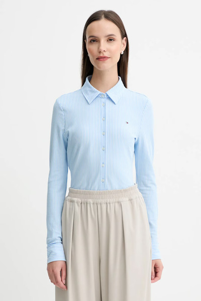 Tommy Hilfiger 1985 TENKÝ PIQUE BTN DOWN LS