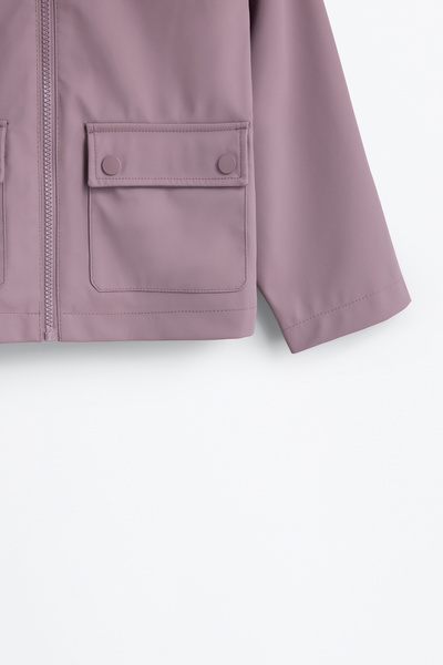 LEFTIES Kids Lined Rubberized Parka