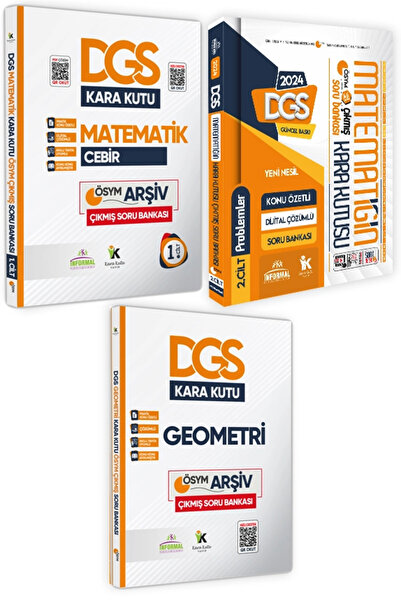 Karakutu Yayınları Dgs Matematik 1.-2.cilt Ve Geometrinin Kara Kutusu Konu Öz...