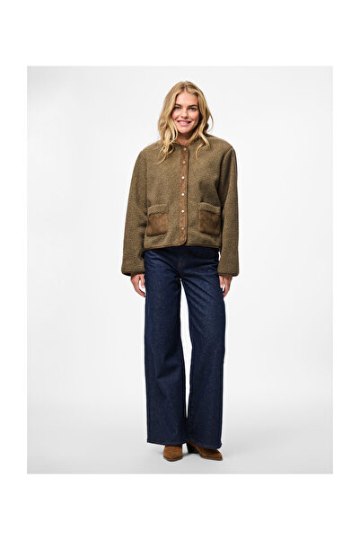 PIECES Kurtka PCJUNE TEDDY BC