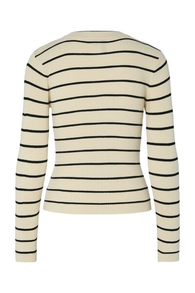 PIECES PCMIRA ÚJ LS O-NECK KNIT NOOS BC