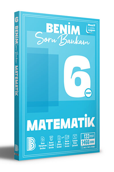 Benim Hocam Yayınları 6. Sınıf Matematik Soru Bankam Benim Hocam Yayınları
