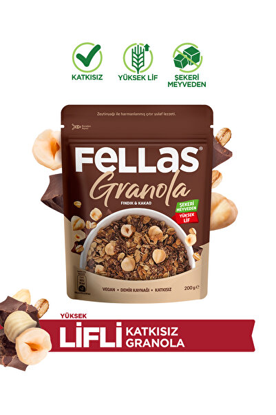 Fellas Granola - Fındık & Kakao (200 g)
