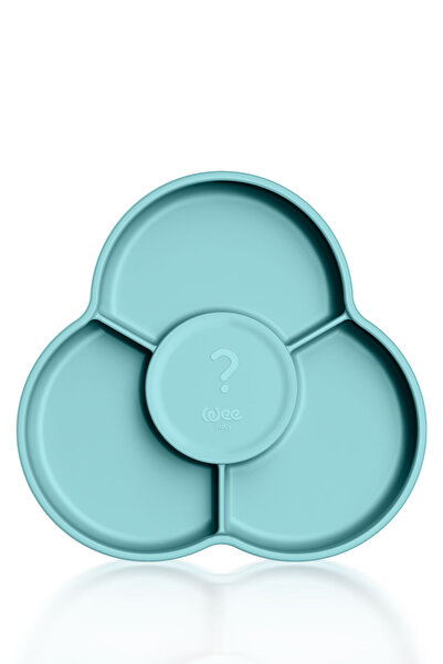 Wee Baby Nanninom Silicone Surprise Plate Blue