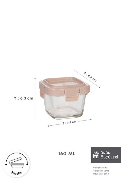 Karaca Pink Lia Mini Storage Container 160 ml