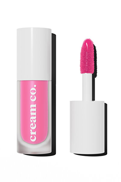 Cream Co. Allık Ruj Göz Farı Glow Tint Radiant Pink | Nemlendirici Makyaj | 505 Pembe | Hyaluronik Asit Peptit