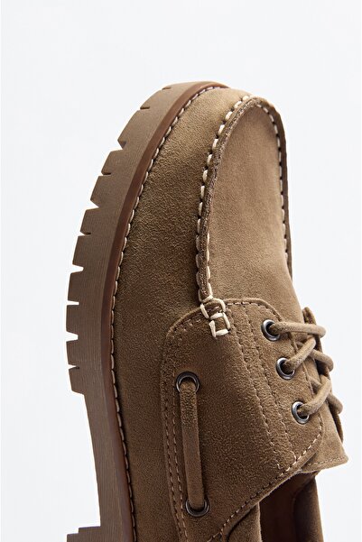 LEFTIES Férfi vastag talpú tengerészeti cipő