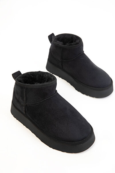SOHO Black Suede 19761 Boots & Bootie