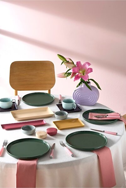 Karaca Forever Bone Monaco 28 Parça 6 Kişilik Kahvaltı Takımı