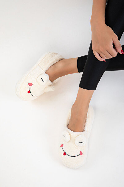 SOHO Beige Women's House Slippers 20878