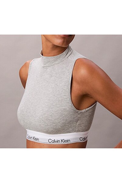 Calvin Klein LEHKÁ PODŠÍVANÁ BRALETKA S FALSOVÝM LÍMEČKEM