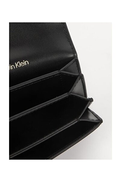 Calvin Klein Dámská peněženka Ck Lv04f1083g Emblem Aop Accordıon Cardcase