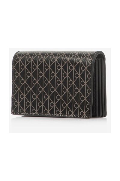 Calvin Klein Dámská peněženka Ck Lv04f1083g Emblem Aop Accordıon Cardcase