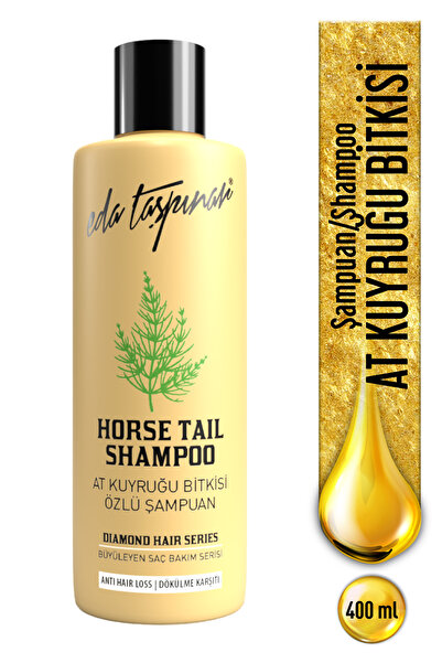 Eda Taşpınar At Kuyruğu Bitkisi Özlü Şampuan, Büyüleyen Saç Bakım Serisi, Sen de Büyüle Herkesi!, 400 ml