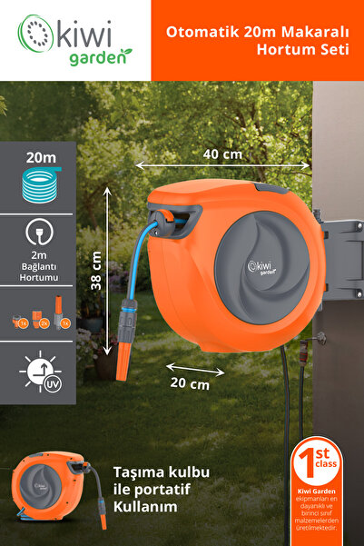 Kiwi Kghs-422 Makaralı Hortum Seti