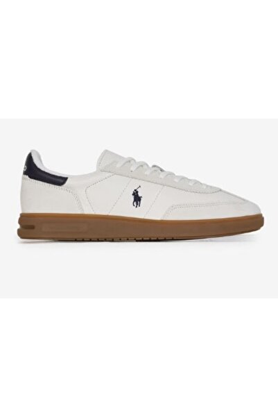 Ralph Lauren BEDFORD PP-SNEAKERS-ΧΑΜΗΛΟ ΚΟΡΥΦΑΙΟ ΔΑΝΤΕΛΑ