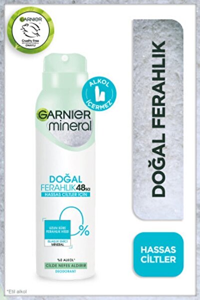 Garnier Mineral Doğal Ferahlık Sprey Deodorant 150ML