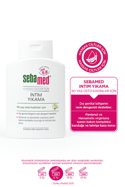 Sebamed Kuruma ve İrritasyon Karşıtı İntim Yıkama - Hassas Cilt Dış Genital Bölge Temizleyic