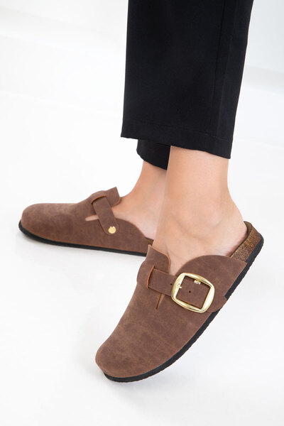SOHO Tan Women's Slippers 20908