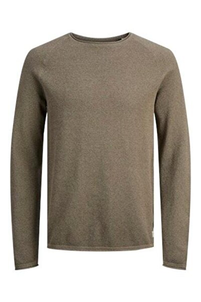 Jack & Jones بلوفر رجالي محبوك مسطح