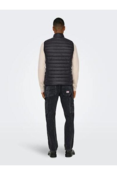 Only & Sons MALE WOVEN VEST - PADDED
