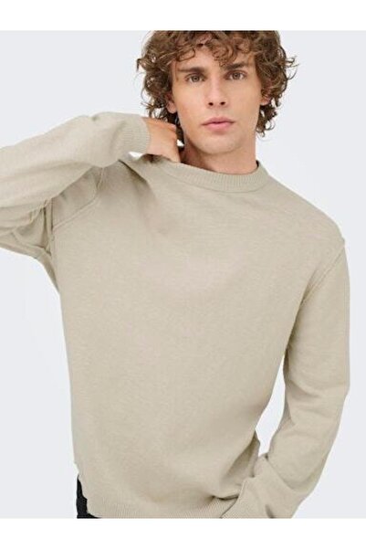 Only & Sons MALE FLAT KNIT PULLOVER
