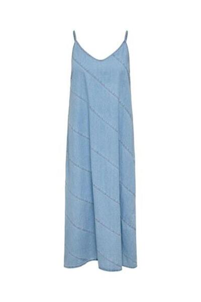 ONLY فستان - أزرق