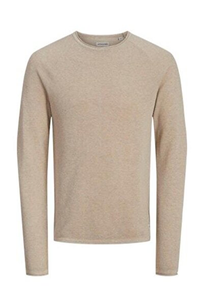 Jack & Jones بلوفر رجالي محبوك مسطح