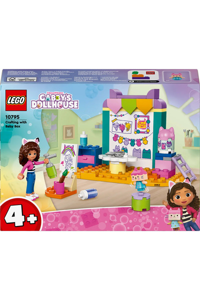 LEGO ® 4+ لعبة Gabby’s Dollhouse Crafting مع Baby Box 10795