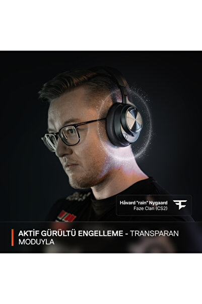 SteelSeries Arctis Nova Pro Wireless 7.1 Surround PC/PS Mikrofonlu Siyah Kablosuz Gaming Kulaklık