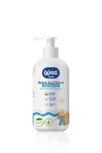 Wee Baby Bebek Saç ve Vücut Şampuanı 750 ml