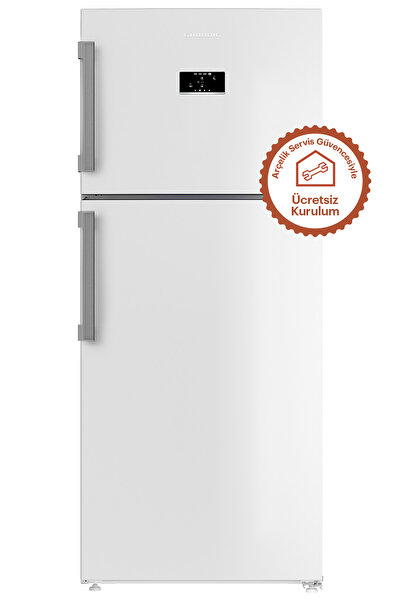 Grundig Gprnd 557 Çift Kapılı 557l No Frost 77cm Buzdolabı