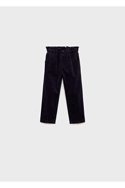 MANGO Lacivert Kız Bebek Pantolon 77076344