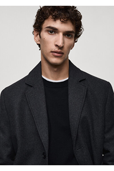 MANGO Kömür Rengi Erkek Kaban 77045965