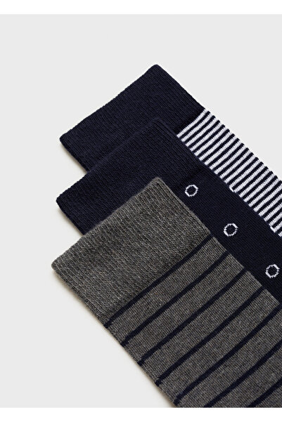 MANGO Gri Erkek Çorap 87000659