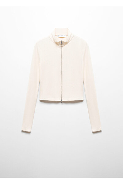 MANGO Natürel Kadın Hırka 67046030