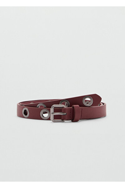 MANGO BORDEAUX Kız Çocuk Kemer 77044447