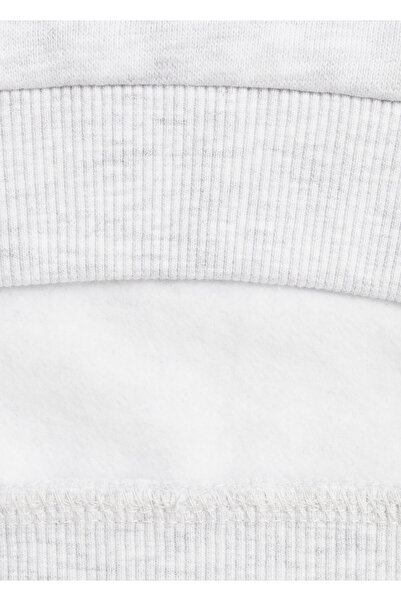 MANGO Açık Gri Kız Bebek Sweatshirt 77076733