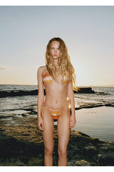 MANGO Woman Desenli bikini altı