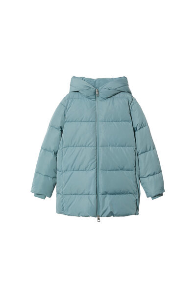 MANGO Woman Mavi Kadın Mont 37077623