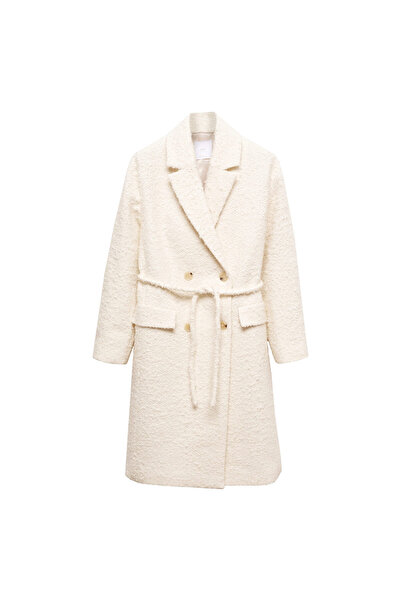 MANGO Natürlicher Damenmantel 57089123