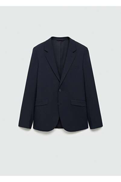 MANGO Erkek Çocuk Lacivert Blazer Ceket