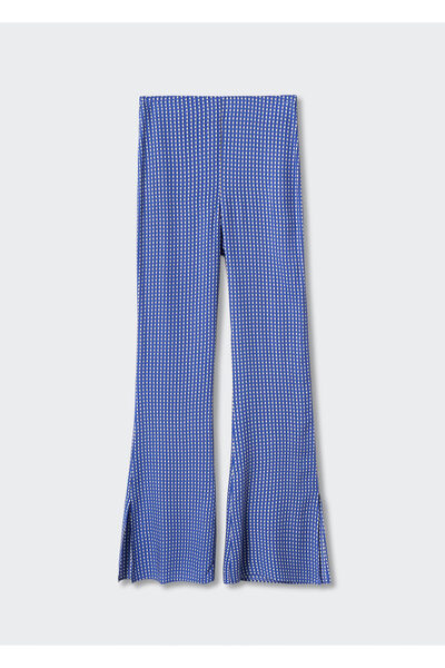 MANGO Kids Сині штани для дівчинки