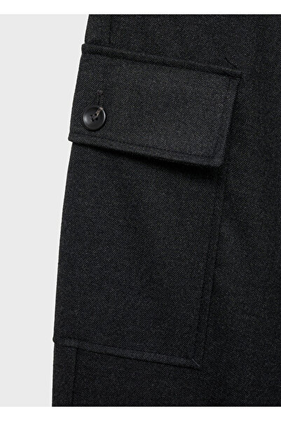 MANGO Man Gri Erkek Pantolon 67010674