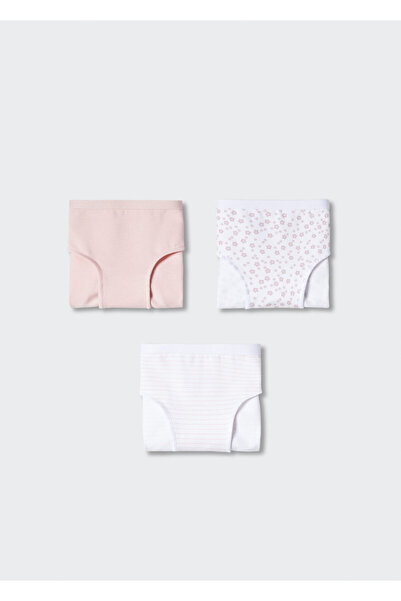 MANGO Baby Pastel Pink Baby Girl Panties47055943