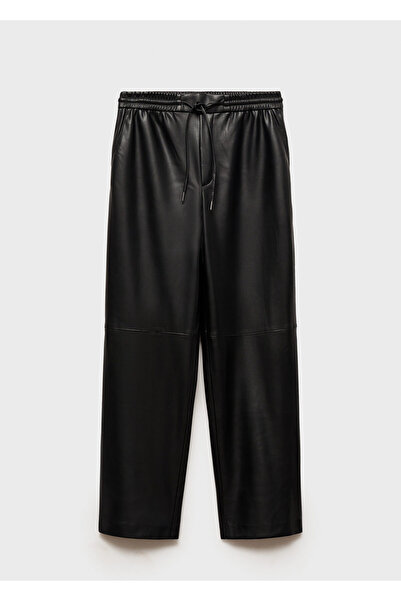 MANGO Siyah Kadın Pantolon 77075648