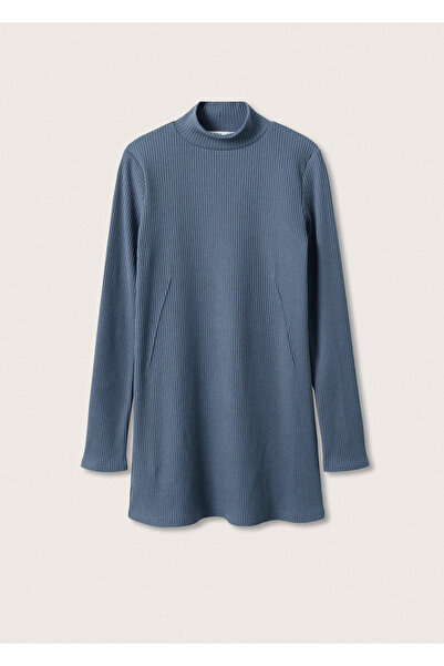 MANGO Woman Hanorac albastru de damă27072877