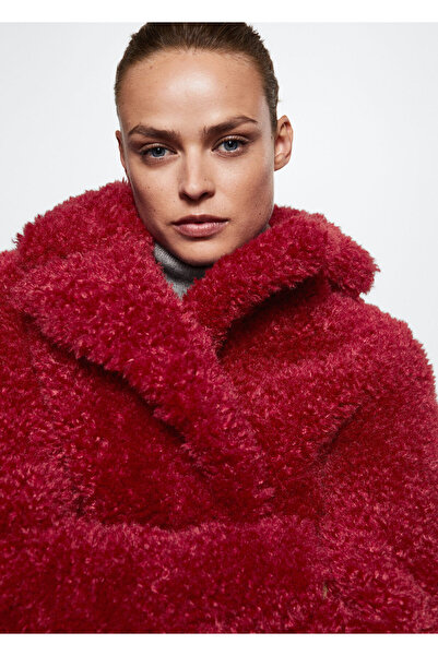 MANGO Woman Piros női felnőtt felsőkabát37087712