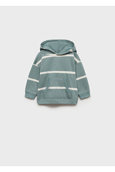 MANGO Pastel Yeşil Erkek Bebek Sweatshirt 77007938