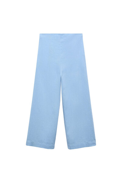 MANGO Gök mavisi Kadın Pantolon 67019405